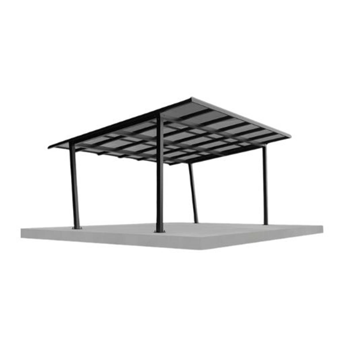 Carport-Bausatz für doppelten Raum (15 Module)